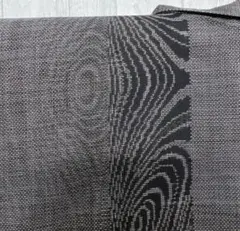 大島紬 ◆ 流水 モアレ縞 ◆ 幾何学模様 ◆ 小紋 アニマル柄