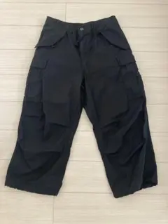 米軍実物 M-65 フィールドカーゴパンツ DEEP BLACK染め M-S