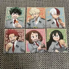 僕のヒーローアカデミア　ヒロアカ　セブンイレブン　ステッカー　コンプセット