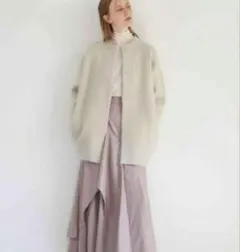 美品【ELENDEEK】ラクーンカーディガン