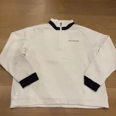 JUN & ROPÉ ハーフジップ プルオーバー ホワイトのサムネイル