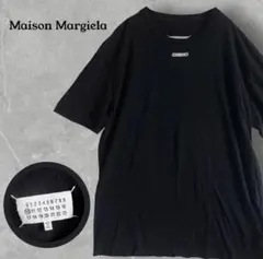 さくら様 Maison Margiela ロゴ Tシャツ 黒 48 ステッチ - メルカリ