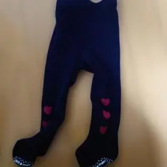 petit main ベビータイツ ハート柄