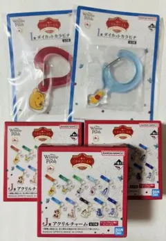 이치방쿠지 곰돌이 푸 ダイカットカラビナ アクリルチャーム 100th