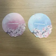STARBUCKS 桜 コースター 2枚セット
