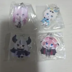 ホロライブふらっとめじるしアクセサリー2 holoX4種セット