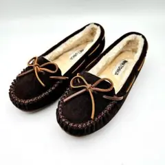 【未使用】MINNETONKA ボアモカシン　〈413-1〉