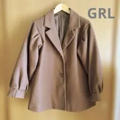 GRL ボリュームスリーブショートコート[ze684]