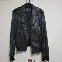 り*ん様 アレキサンダーマックイーン　McQ　シープレザーライダース Alexander McQueen アレキサンダー・マックイーン レザー ライダース