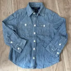 ポロラルフローレンPolo Ralph Laurenデニムシャツ 3/3T