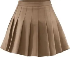 プリーツスカート 美脚 Aライン 制服 韓国 かわいい ハイウエスト 春 夏