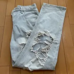 SHEIN ダメージジーンズ Mサイズ