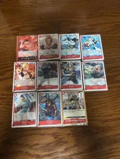 ワンピースカード 赤エース デッキパーツ 決戦の刻 OP16 まとめ売り