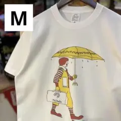 新品　ロナルド・マクドナルド Tシャツ ホワイト　おしゃれTシャツ　レア　韓国