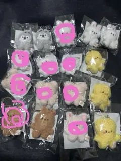 公式 skzoo マイクロ キーリング 5cm ぬい　スキズ