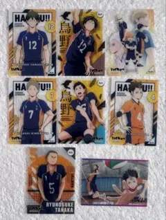 ハイキュー!! クリアカードセット 烏野高校