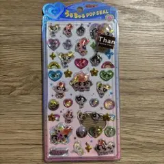 国内正規品保証！うるちゅるポップシール　パワーパフガールズ　バブルス　ブルー新品