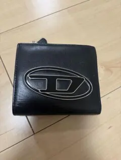 DIESEL ブラック 二つ折り財布