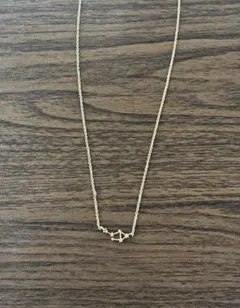 ゴールドチェーン 星型モチーフ ネックレス45cm