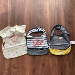 子供用食事エプロン 3点　まとめ売り