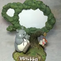 となりのトトロ　平成レトロ　ジブリ　時計 置物　切り株　難あり　【ジャンク品】 となりのトトロ 平成レトロ ジブリ 時計 置物 切り株 難あり