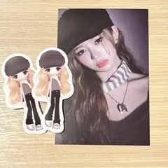 IVE レイ ポストカード、ステッカー ３点