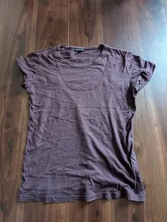 ANN DEMEULEMEESTER ボルドーTシャツXSオリゾンティ期のサムネイル
