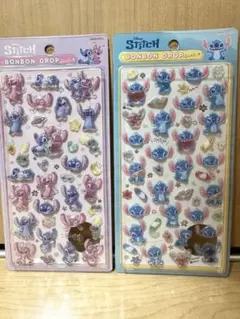 【正規品】スティッチボンボンドロップシール2点セット