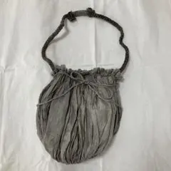 作家様nolum様作品　グレー ショルダーバッグ
