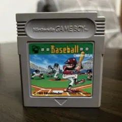 baseball 野球　ゲームボーイ　ソフト