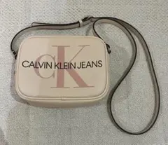 CALVIN KLEIN JEANS ショルダーバッグ カルバンクライン　ピンク