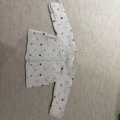 カラフルドット柄カーディガン　H&M 68cm