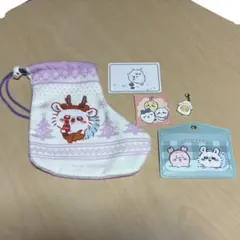 ちいかわ　クリスマスソックスオーナメント　キーホルダー　カード
