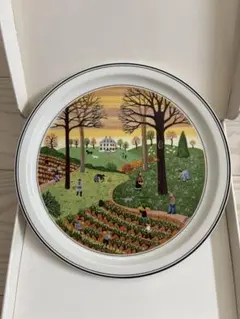 Villeroy&Boch ビレロイ&ボッホ 四季プレート 4枚セット - メルカリ