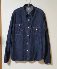 JELADO Smoker Shirt Indigo ジェラード ガチャポケのサムネイル
