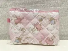マロンクリーム　みんなのキルトシリーズ　ピンク　小物入れ　サンリオキャラクター