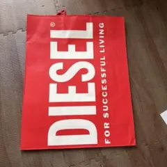 DIESEL ショッピングバッグ レッド