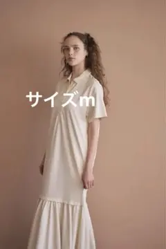 PINUE ポロカラーカットワンピース Mサイズのサムネイル
