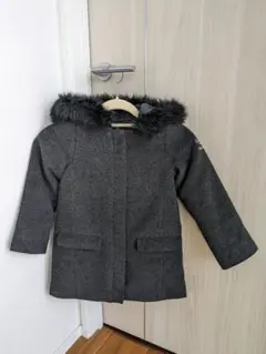 BeBe 中綿　コート　ジャケット　110cm グレー　フード