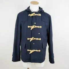 0306／M／coen　メンズ　アウター　ダッフルコート　ネイビー