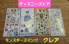 【ディズニーストア】平成　シール　モンスターズインク　クレア　ミッキー