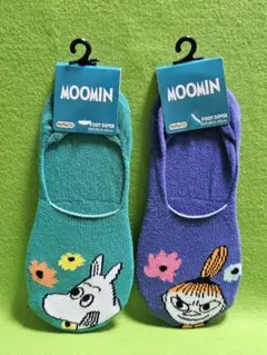 MOOMIN フットカバー 2足セット
