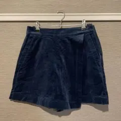 ユニクロ　コーデュロイスコート　ネイビー