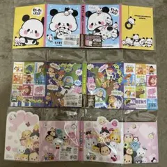 もちもちパンダ、トイストーリー、ツムツムの付箋3点セット
