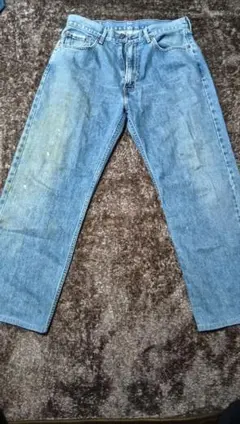 Levi's ライトブルー ストレートデニム（バギー風） 515 w34 L34