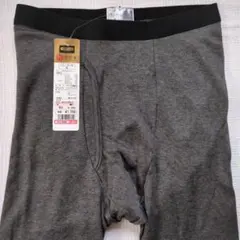 【新品未使用】タイツМ　クロッシープレミアム　日本製　和肌着　なめらか　グレー