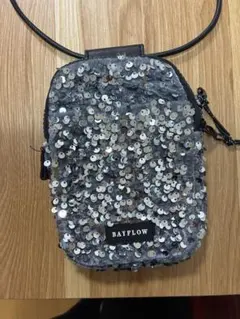 BAYFLOW スパンコールショルダーバッグ