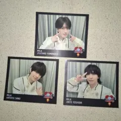 M!LK　山中柔太朗　佐野勇斗　吉田仁人　エビライ　ステッカー