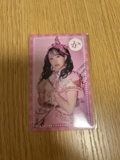 FRUITS ZIPPER かるた風ミニフォトカード 松本かれん