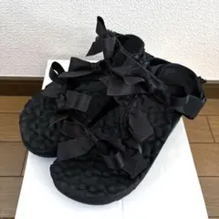 メリージェニー　ラメリボンベルトサンダルのサムネイル